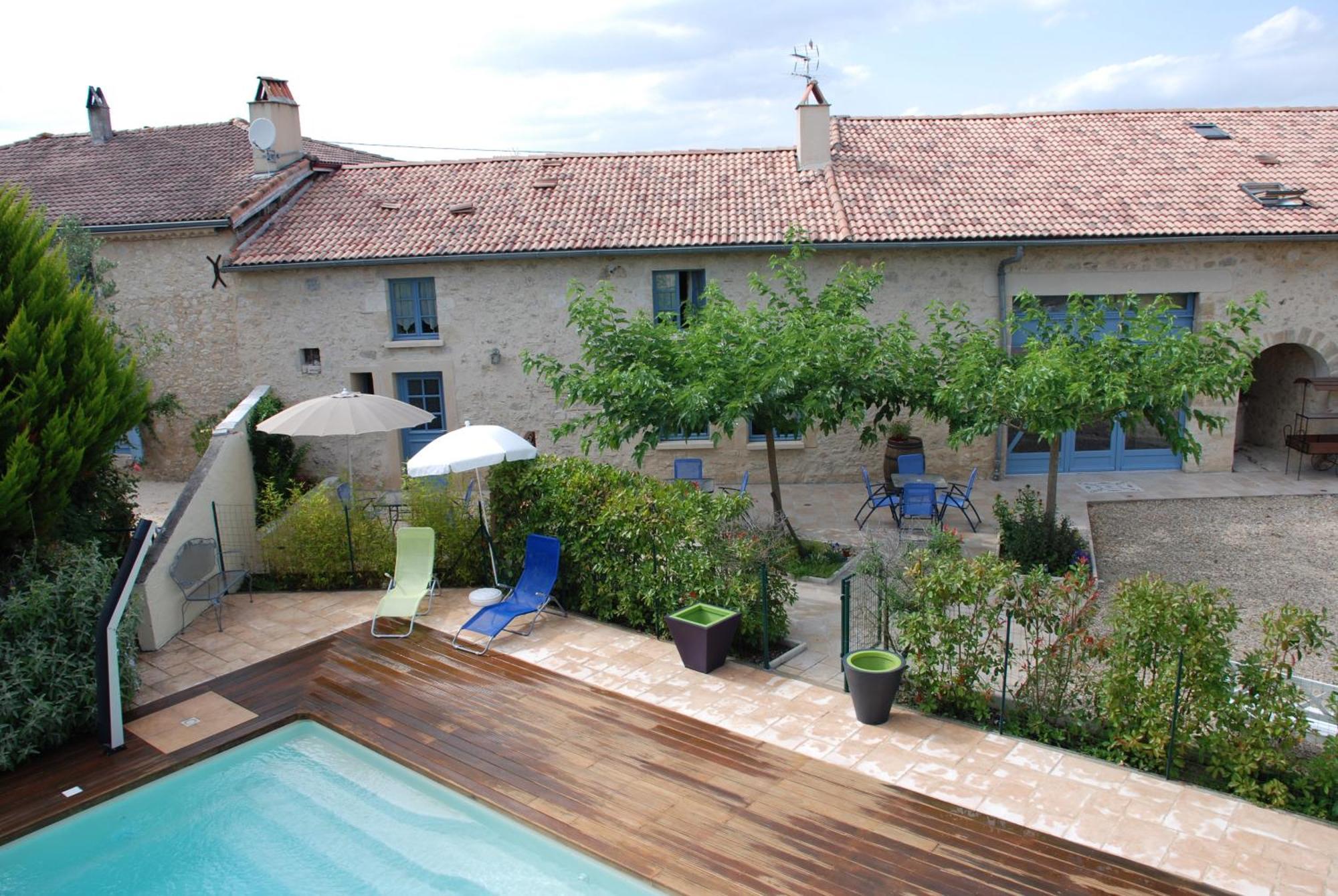 Chambres D'Hotes Du Clos Semper Felix Sainte-Bazeille Kültér fotó